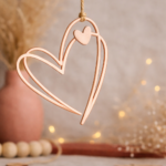 Herzkranz – Fenster- & Türdekoration zum Valentinstag