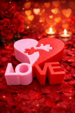 Valentinstag Geschenk – LOVE Herz Deko Puzzle – Bild 2