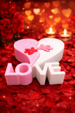 Valentinstag Geschenk – LOVE Herz Deko Puzzle – Bild 4