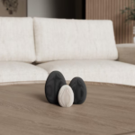 Moderne Deko-Eier – 3er-Set