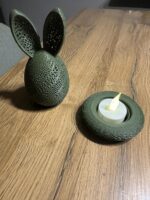 Dekoratives LED-Osterei – Beleuchtet verschiedene Farben inkl. Leuchtmittel – Bild 2